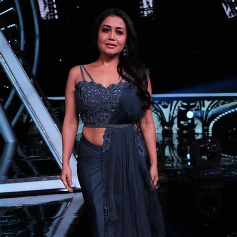 Beautiful Neha Kakkar From The Sets Of Indian Idol Season 10