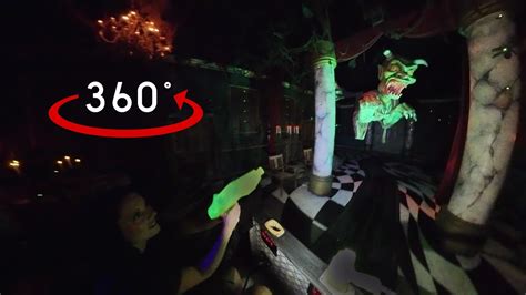 Duel The Haunted House Strikes Back 360° Vr On Ride Pov Alton Towers Resort Youtube
