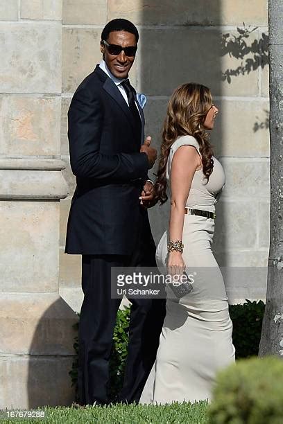 Michael Jordan Marries Yvette Prieto In Palm Beach Photos Et Images De Collection Getty Images