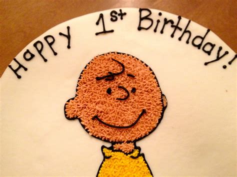 Toute Sweet Charlie Brown Cake