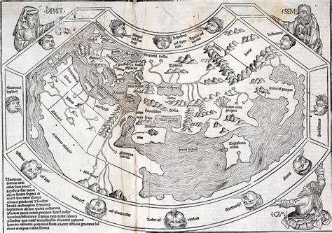 1493 Ptolemy Map Of The World World Map Map World