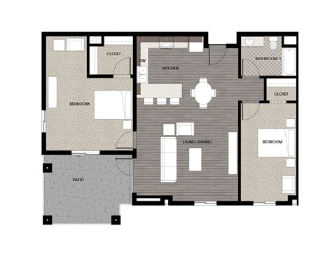 Floor Plans | Ocean Street Apartments | Affordable Housing in Santa