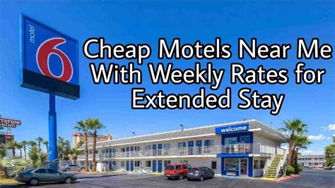 Top 10 Cheap Motels Near Me With Weekly Rates 200 To 500