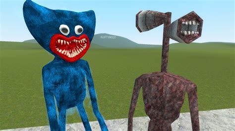 All Siren Heads Vs All Huggy Wuggys Garry S Mod Youtube