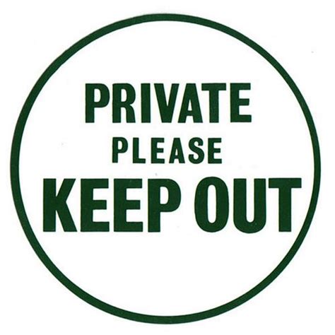 Private Please Keep Out Sign £395 Gamekeepa Feeds And Supplies