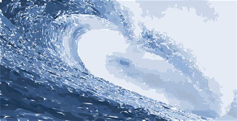Transparent Beach Waves Clipart Animations Of Waves Moving Original