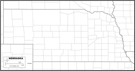 Free Map Of Nebraska