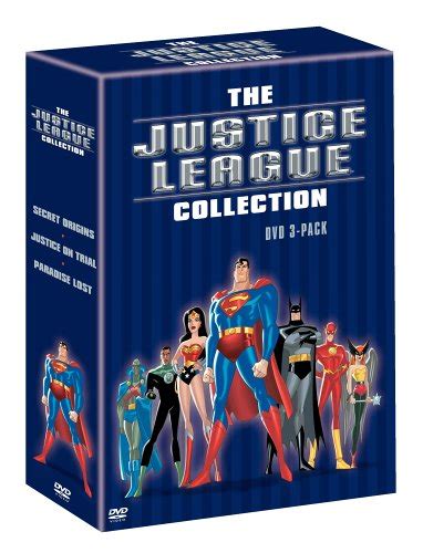 Justice League Collection Dvd 3 Pack Dc Animated Universe Fandom