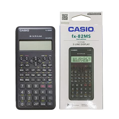 Casio Fx Ms Scientific Function Calculator Shopee Singapore