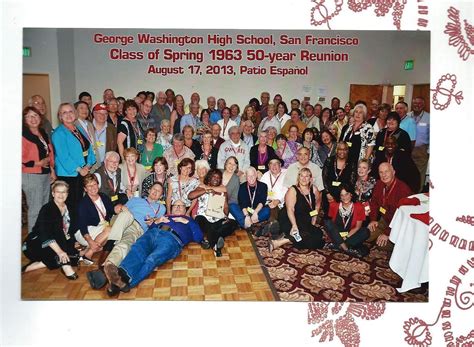 George Washington High School Sf 50th Reunion