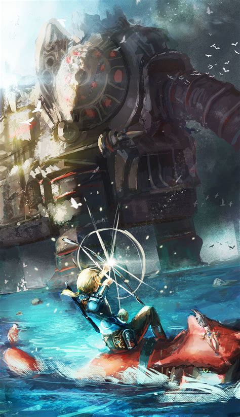 Her feelings for him makes vah ruta easily the most personal of the divine beast quests and it's clear from what few memories we do see. Val Ruta - Legend of Zelda: Breath of the Wild by ...