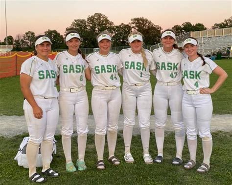 Team Sask Female Softball Takes 4th Place Local