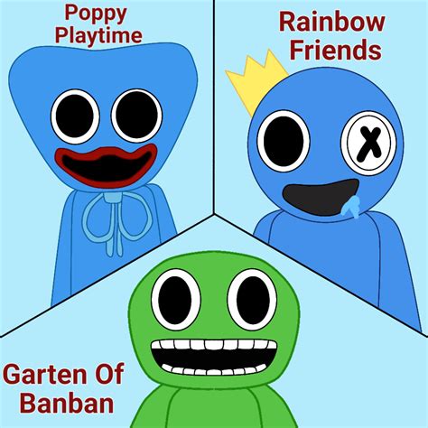 Poppy Playtime Rainbow Friends Garten Of Banban Fandom