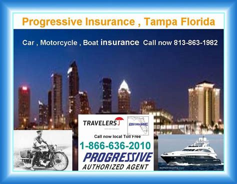 Progressive offers boat insurance without any travel restrictions or navigation plans, so you're free progressive's snowmobile insurance is available in 31 states. Progressive insurance jobs tampa fl