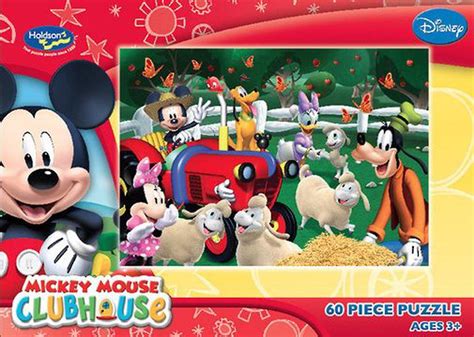 Disney 60pc Puzzle Mickey Mouse Clubhouse Mickeys Mouseka Tractor