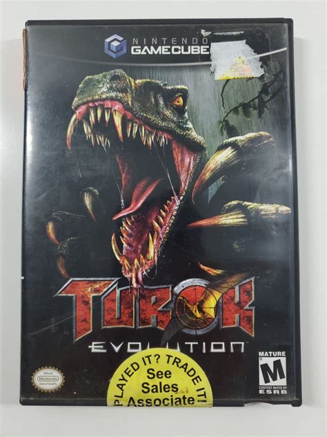 Turok Evolution Nintendo Gamecube Cib Complete Manual