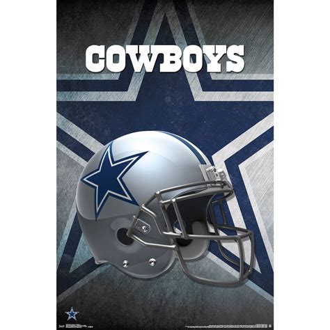 Dallas cowboys logo, star, svg. Dallas Cowboys Helmet 22'' x 34'' Logo Poster - Walmart ...