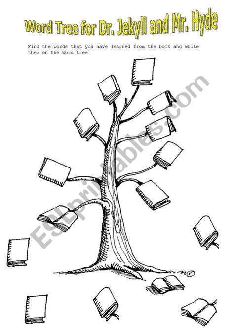Word Tree Esl Worksheet By Asyacan