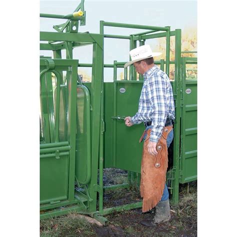 Powder River Pregnancy Cattle Chute Test Gate