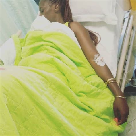 Singer Akothee Admitted In Hospital
