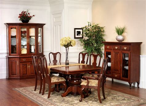 Dining room furniture in the cumming, kennesaw, alpharetta, marietta, atlanta, georgia area. Queen Victoria Dining Room - Amish Furniture Designed