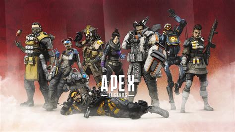 Available on playstation, xbox, pc & switch. Apex Legends All Characters HD Games Wallpapers | HD ...