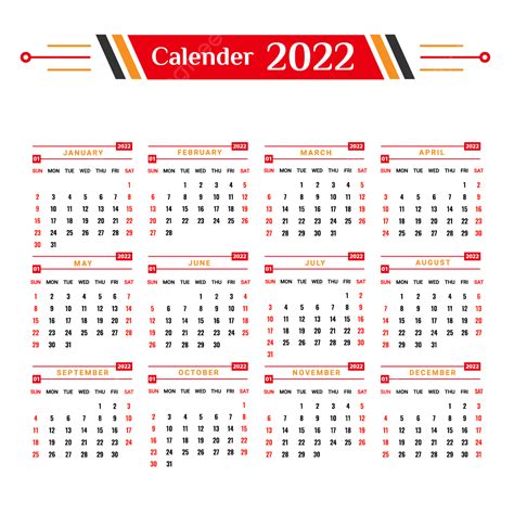 Gambar Gradasi Warna Kalender 2022 Kalender 2022 Kalender Png Images