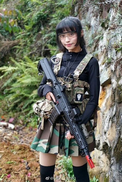 Girls With Guns 💙💚💛💟💗💖💜 Military Girl Army Girl Military Women