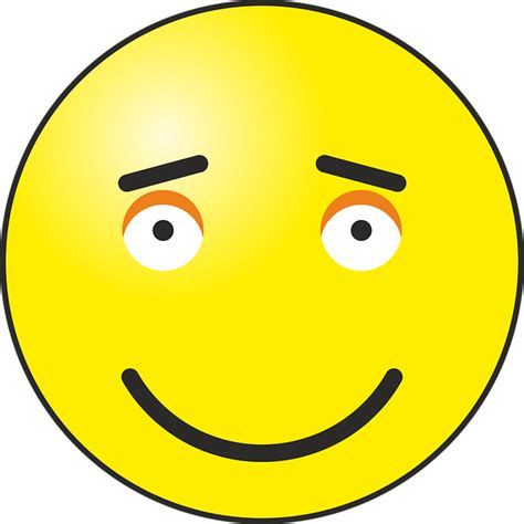 Senang Tersenyum Emotikon Gambar Vektor Gratis Di Pixabay Pixabay