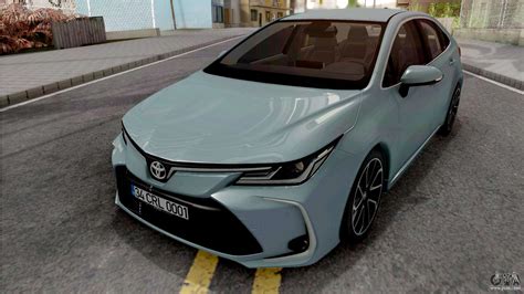 Standard available in a package not available. Toyota Corolla 2020 for GTA San Andreas