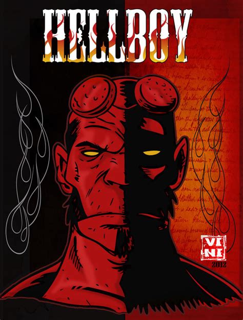 Hellboy Cover By Vinivix On Deviantart
