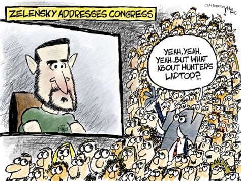 5 Cartoons About Zelenskys Speech To Congress