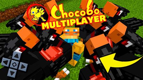 Chocobos Multiplayer Igual Do Final Fantasy No Minecraft Pe
