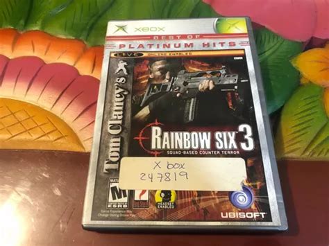 Rainbow Six 3 Xbox Clasico Callghostwarhalosilent Meses Sin