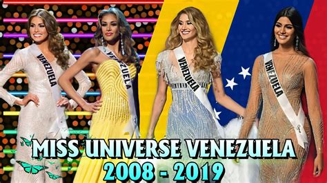 Miss Universe Venezuela 2008 2019 Youtube