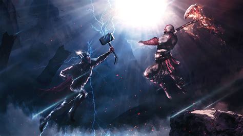 Thor Art Wallpapers Top Free Thor Art Backgrounds Wallpaperaccess