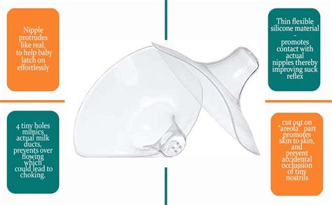nipple shield and milk collector for breastmilk breast feeding essentials w breast shells milk