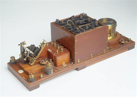 Replica Of Marconis Wireless Telegraph Photograph By Dorling Kindersleyuig