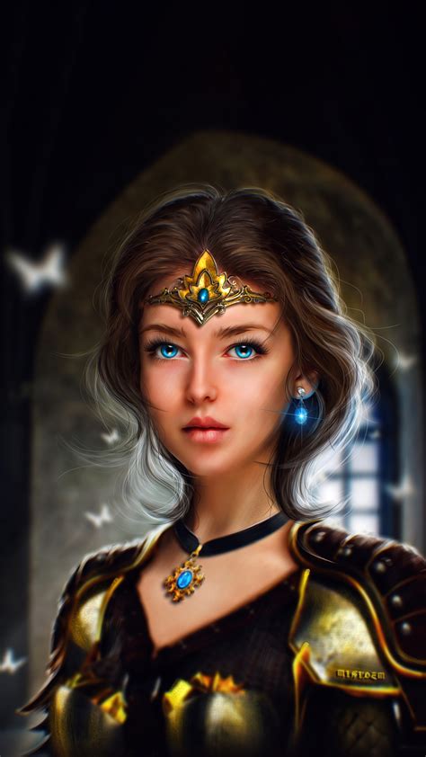 1401787 Queen Princess Warrior Fantasy Artist Artwork