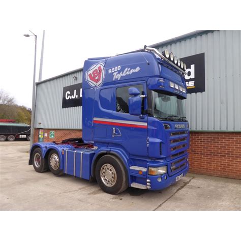 scania r580 v8 6 x 2 tractor unit 2006 commercial vehicles from cj leonard and sons ltd uk