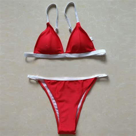 Sexy Bikini Set 2018 New Brazilian Bikinis Swimwear Women Low Waisted
