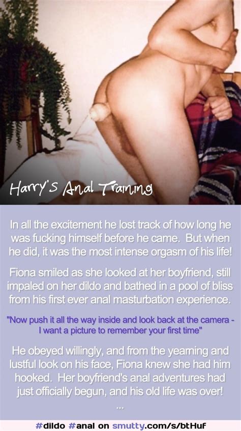 Harrys Anal Training Dildo Anal Masturbation