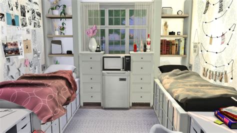 Modelsims4 • The Sims 4 Dorm Room Name Dorm Room § 9404 In 2020