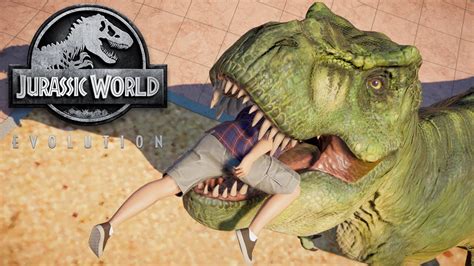 Humans Vs All Carnivore Dinosaurs Jurassic World Evolution Return To Jurassic Park Youtube