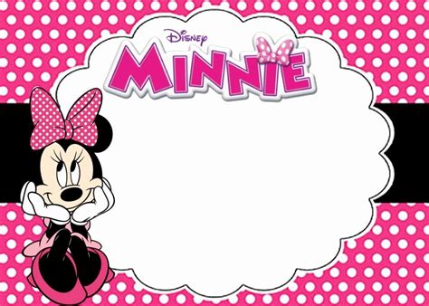 30 Free Minnie Mouse Templates Example Document Template