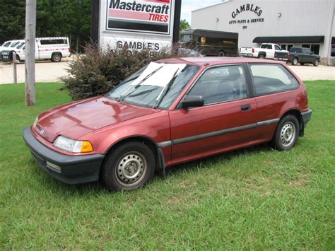 1990 Honda Civic Dx Hatchback Seen On The Street