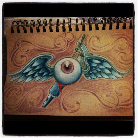 Flying Eye Tattoo By Steve0673 On Deviantart