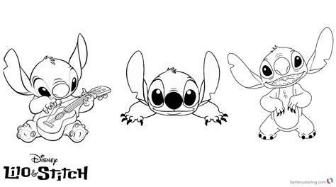 Maybe you would like to learn more about one of these? Lilo and Stitch Coloring Pages Lovely Stitch - Free ...