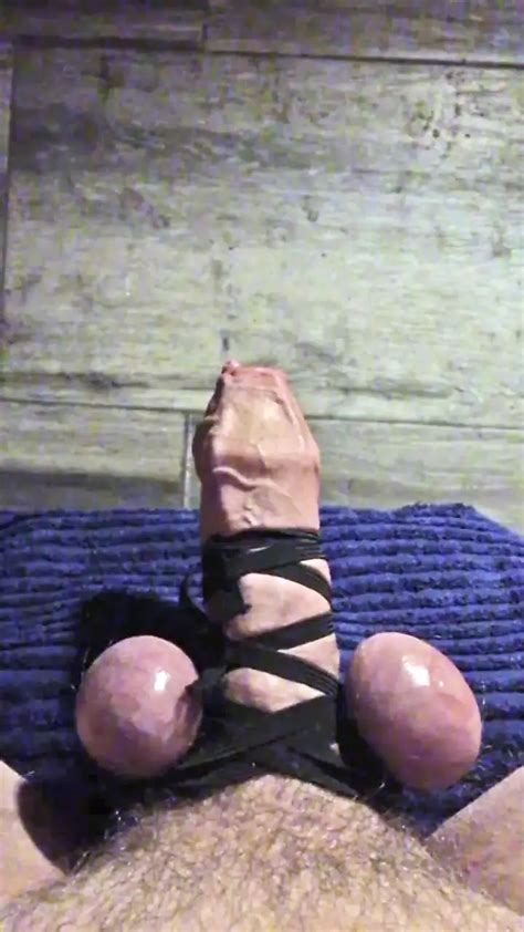 Separated And Tied Balls And Cock Foreskin Fingering Ruined Slow Motion Cumshot Xhamster