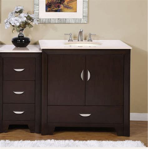 Some of our vanities may be delivered with a backsplash, but if that backsplash arrives damaged, we are unable to ship a replacement backsplash due to high freight damage occurrences. 54 Inch Modern Single Bathroom Vanity | Custom Options